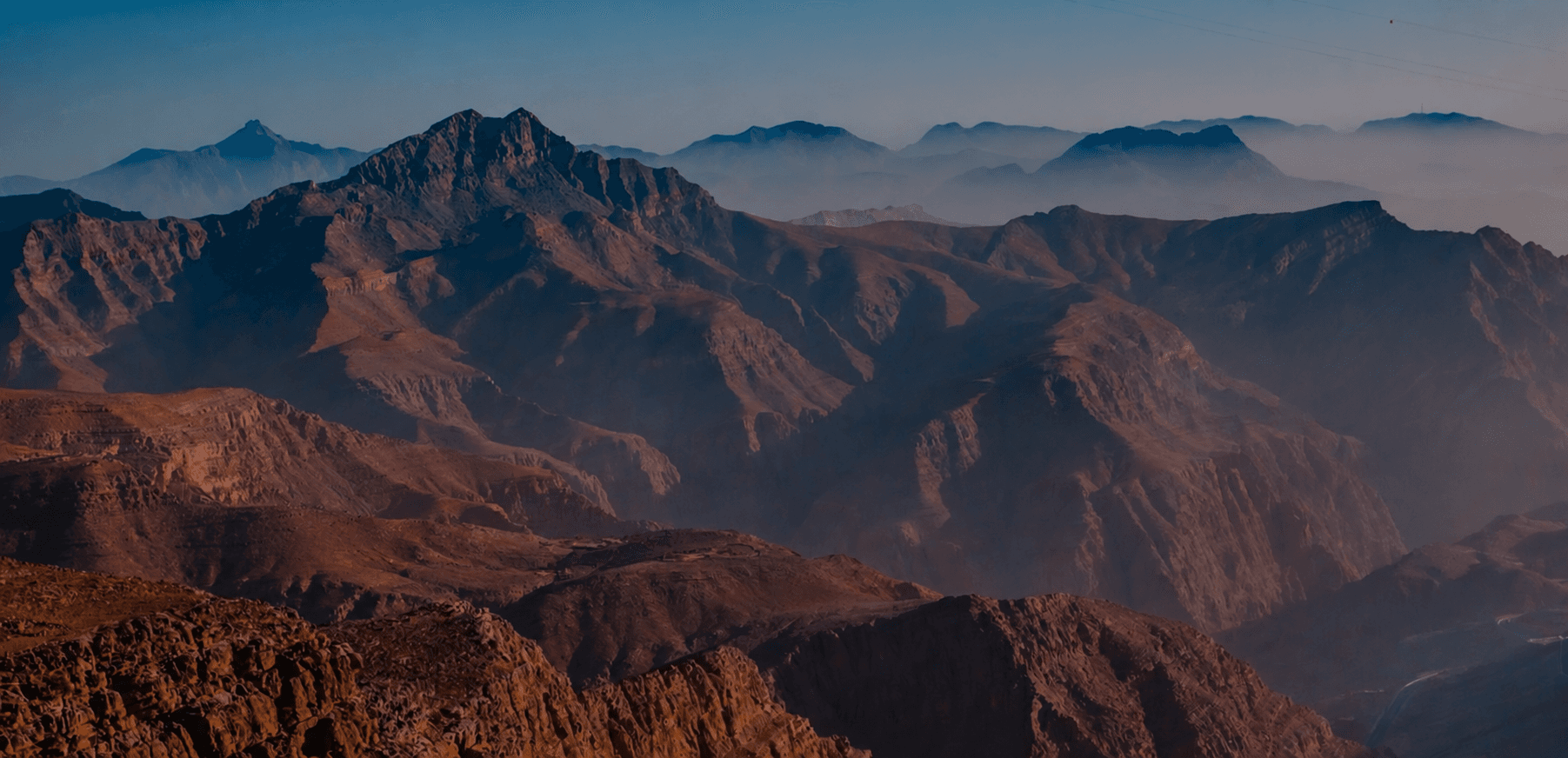 Dubai sunset skyline